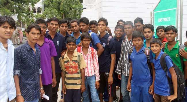 Students demand admission in Sports Hostel