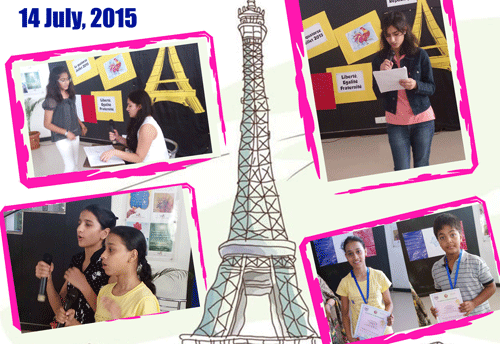 French Day celebrations at Witty International School
