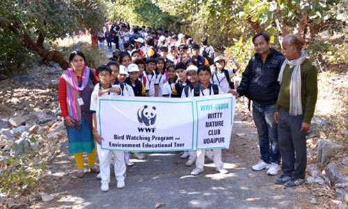 WWF Udaipur chapter organizes Environmental Educational Tour