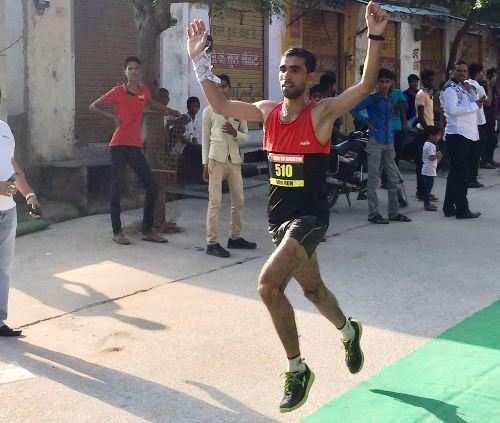 Armed Forces take away honors at the Haldighati Half Marathon