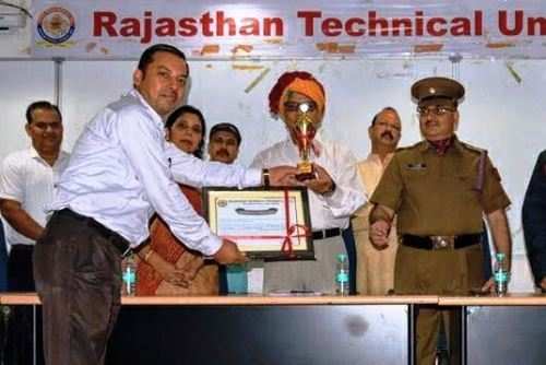 गिट्स के प्रबन्धन संकाय को राजस्थान तकनीकी विश्वविद्यालय के क्वालिटी इण्डेक्स वेल्यू के प्रोग्राम में प्रदेश में मिला दूसरा स्थान