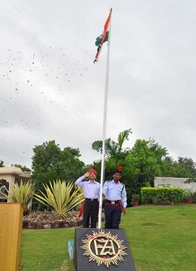 Independence Day celebration at HZL Headquarters