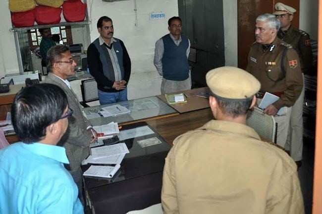 Additional General of Police visits Udaipur