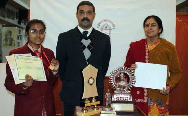 MMPS Students Win Second Prize at National level for Science Project