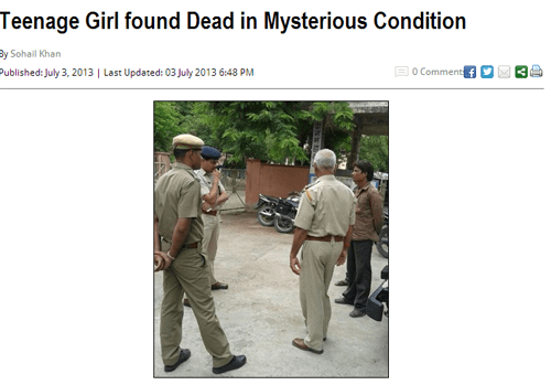Teenage girl's murder mystery solved; Uncle confesses killing over affair
