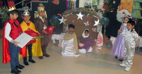 Celebration of Christmas at Witty International School