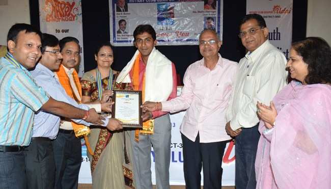 Rotary Club ‘Uday’ honors Media persons