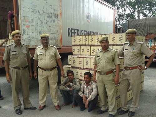 Police seize Rs.30 Lac of Illegal Liquor