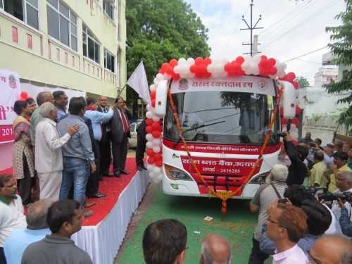 Saral Blood Donation “Rath” launched | Will enable replacement free blood