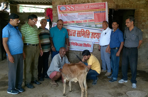 Free Veterinary Camp organized near Umerda