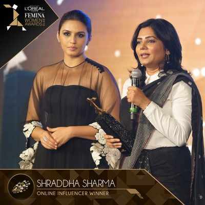 Bhakti Sharma receives L’Oreal Paris Femina Women’s Award