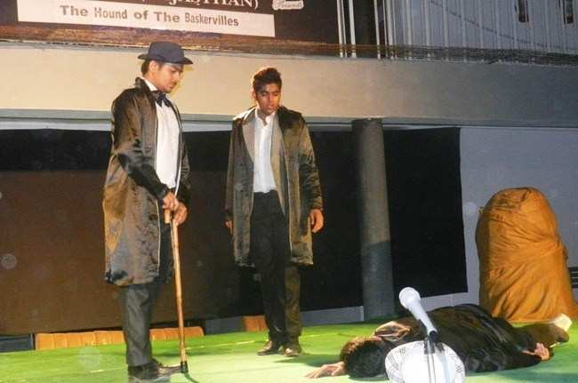 St. Anthony's students perform Conan Doyle's play