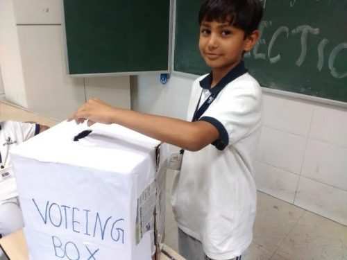 Wittians carry out mock voting to learn about electoral process