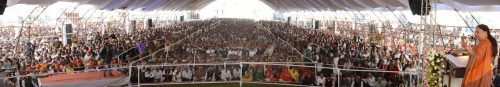 CM addresses mass gathering in Udaipur