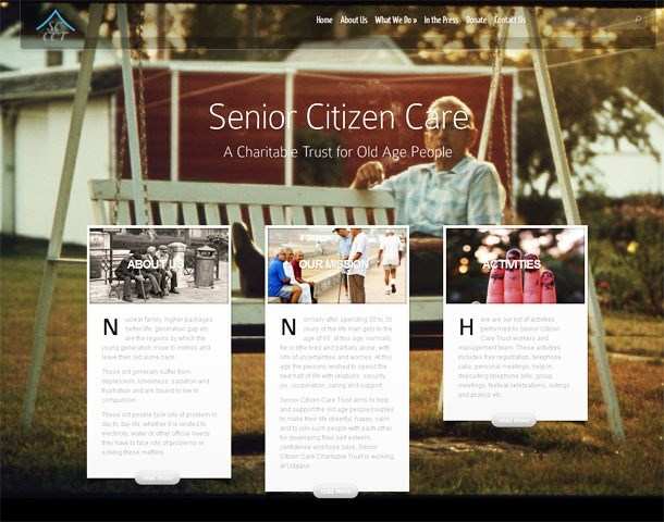 Senior Citizen Care Website Launched