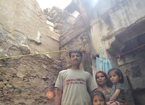 Family Out on the street as 50-years-old House faces collapses