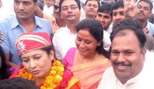 Supporters rejoice as Kataria becomes Home Minister