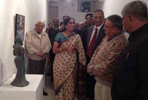 ‘Fusion’ Exhibition inaugurated at Bagore ki Haveli