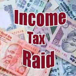 Unaccounted Income of Rs.5 Crore found in IT Raids
