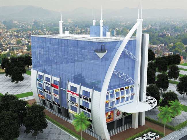 शहर के प्रथम शॉपिग एंव ऑफिस स्पेस वाले सिटी सेन्टर प्रोजेक्ट