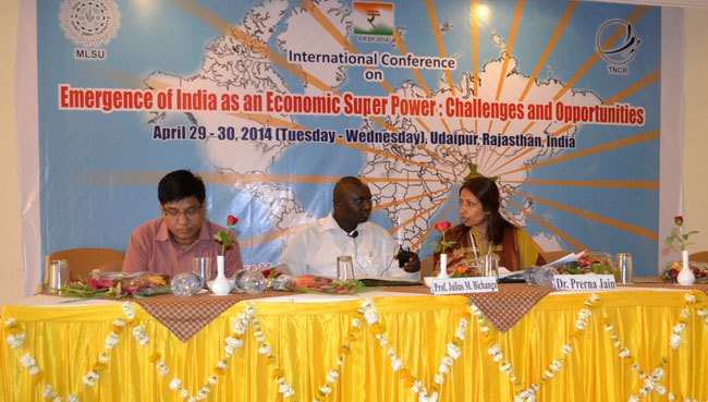 International Seminar gets underway in Udaipur