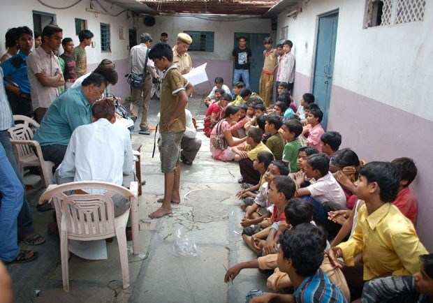 43 Child Labourers Resuced from Factory