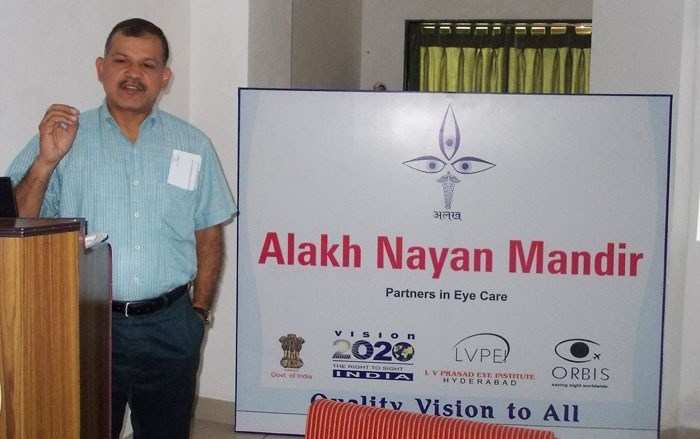 Alakh Nayan holds Eye Donation Campaign