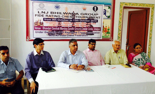 LNJ Bhilwara Group chess tournament from 9th to 13th Oct