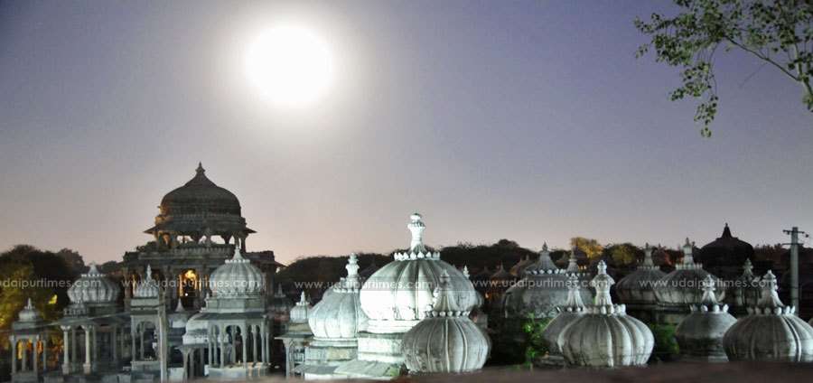 [Photos] Full Moon bathed Mahasatya Mandir on Kartik Poornima