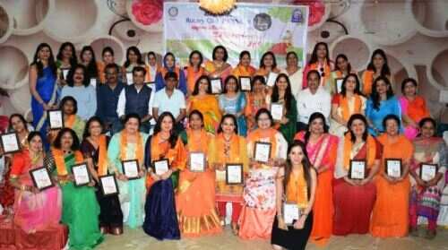 सावन उत्सव में हुआ शहर की 25 महिलाओं का सम्मान