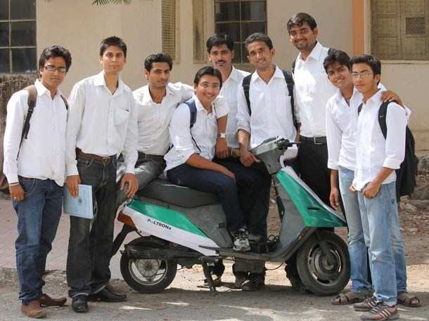 CTAE Students develop Hybrid Non-Geared Scooter