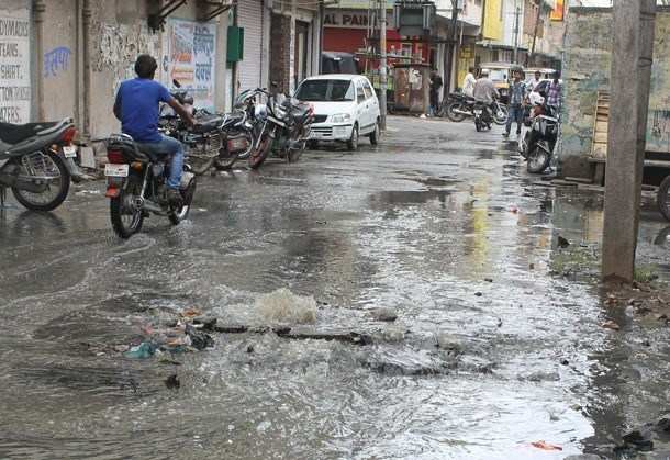 Gutter Pits Gutted Residential Colonies