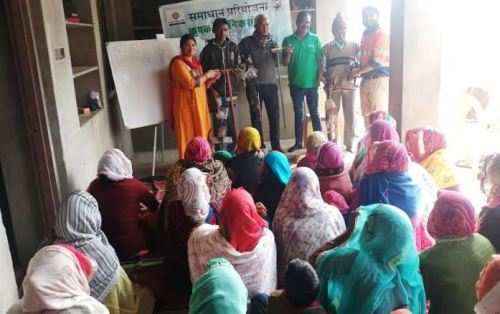 जावर के कानपुर दरिया फला में एक दिवसीय रबी प्रशिक्षण कार्यक्रम