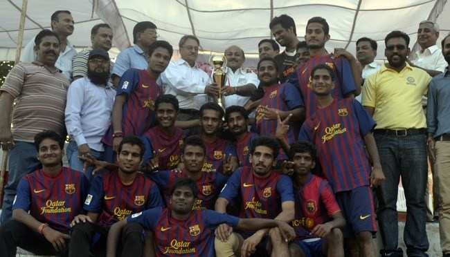 BN PG Wins Inter College Football Tournament