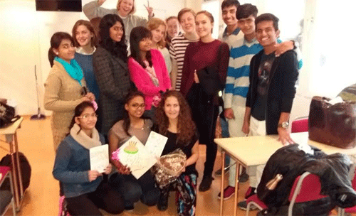 CPS Students welcomed in Sweden