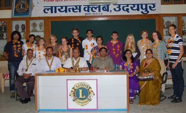 Lions Club Initiative: Group of Youth Arrive in Udaipur