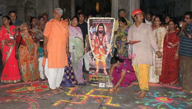 Ganga Aarti performed on Parshuram Jayanti