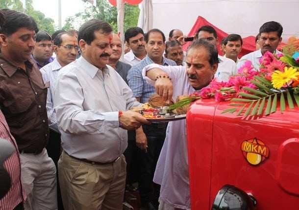 Mahindra launches New Tractors in Rajasthan