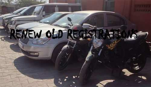 Renew old vehicle RC by 12th December
