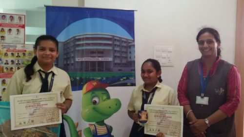 Witty Kids win top awards in on-the-spot drawing competition