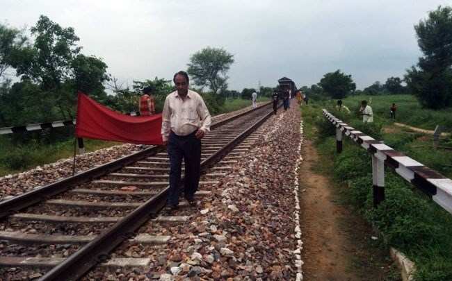 Mewar Express prevented from 2 major accidents in one journey