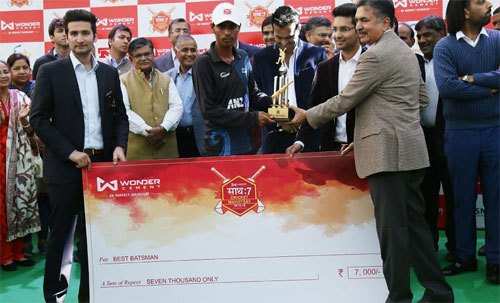 MSG Club Team Lifts the Coveted Wonder Cement Saath:7 Cricket Mahotsav Trophy