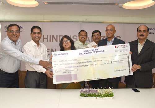 Income Tax Department Receives Rs. 2065 Crore Dividend Tax from Hindustan Zinc