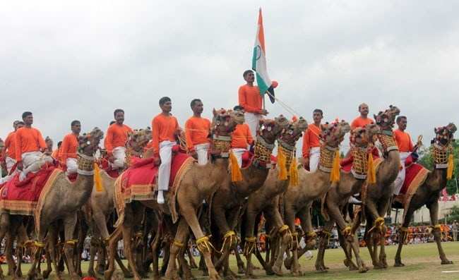 [Photos] Independence Day Celebration begins with Camel Tattoo Show