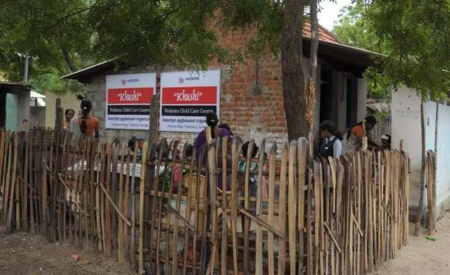 Vedanta "Khushi" Now Has Child Care Centres in Tamil Nadu