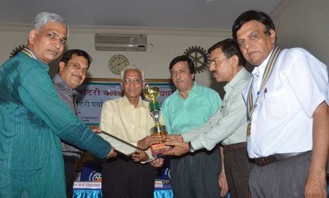 Dr. Jain honored as Best Environmentalist