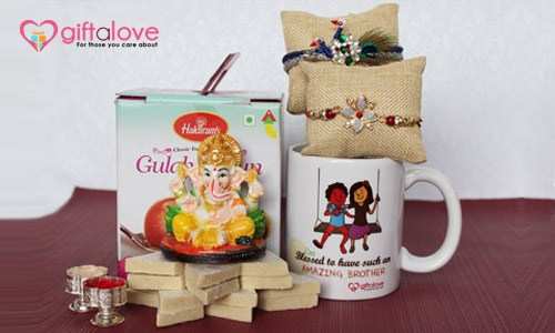 The Staggering Range of Rakhi Gifts to Surprise your Loving Bro in USA is now at Rakhi.giftalove.com!