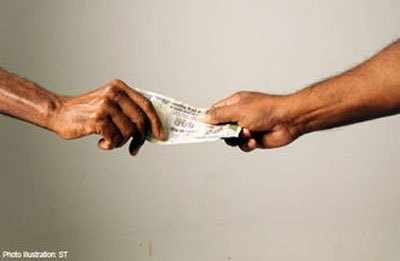 Delwara ASI caught for taking Bribe