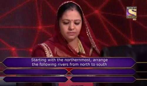 Udaipur lady on Kaun Banega Crorepati today! Closed Day 1 successfully yesterday with a Rs 2,000 question