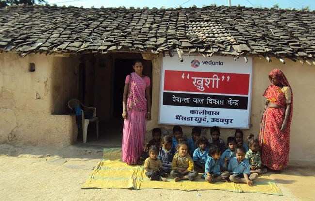 Vedanta increases focus on Child Care, Campaign "Khushi" Adopts 75 Child Care Centres in India